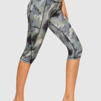 Legging Court Imprimé | Yogaova