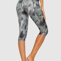Legging Court Imprimé | Yogaova