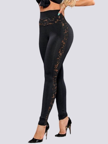 Legging Dentelle Taille Haute | Yogaova