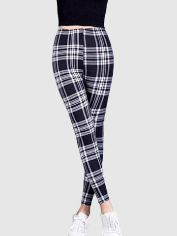 Legging Ecossais à Carreaux | Yogaova