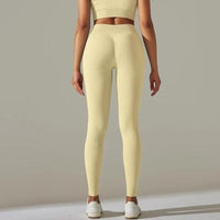 Legging et Soutien-Gorge Côtelé (Ensemble Sport) | Yogaova