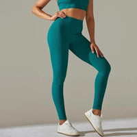 Legging et Soutien-Gorge Côtelé (Ensemble Sport) | Yogaova