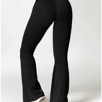 Legging Evasé Ceinture Plissée - Tendance 2024 | Yogaova