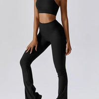 Legging Évasé Côtelé | Yogaova