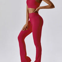 Legging Évasé Côtelé | Yogaova