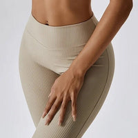 Legging Évasé Côtelé | Yogaova