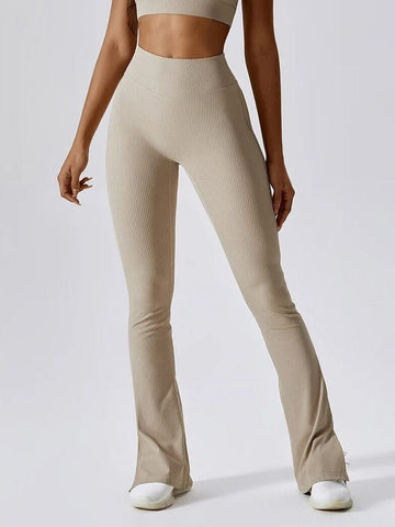 Legging Évasé Côtelé | Yogaova