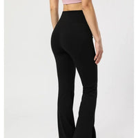 Legging Évasé Fendu Taille Haute | Yogaova