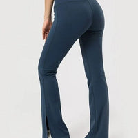 Legging Évasé Fendu Taille Haute | Yogaova