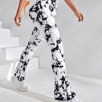 Legging Évasé Imprimé Tie Dye | Yogaova