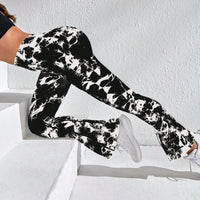 Legging Évasé Imprimé Tie Dye | Yogaova
