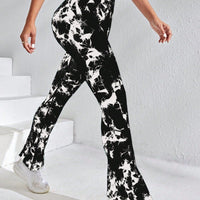 Legging Évasé Imprimé Tie Dye | Yogaova