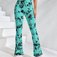Legging Évasé Imprimé Tie Dye | Yogaova
