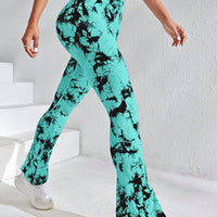 Legging Évasé Imprimé Tie Dye | Yogaova