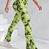 Legging Évasé Imprimé Tie Dye | Yogaova