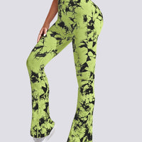 Legging Évasé Imprimé Tie Dye | Yogaova
