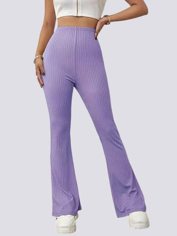Legging Évasé Rayures | Yogaova