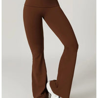 Legging Évasé Sans Couture Taille Haute | Yogaova
