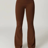 Legging Évasé Sans Couture Taille Haute | Yogaova
