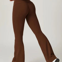 Legging Évasé Sans Couture Taille Haute | Yogaova