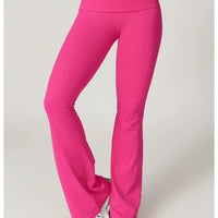 Legging Évasé Sans Couture Taille Haute | Yogaova