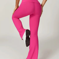 Legging Évasé Sans Couture Taille Haute | Yogaova