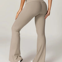Legging Évasé Sans Couture Taille Haute | Yogaova