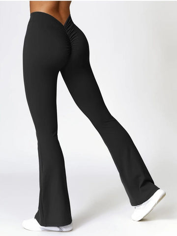 Legging Évasé Sculptant Push Up | Yogaova