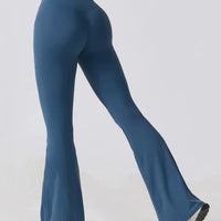 Legging Évasé Taille Croisée Sans Couture (Poche) | Yogaova