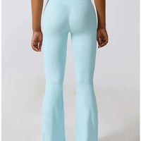 Legging Évasé Taille Croisée Sans Couture (Poche) | Yogaova