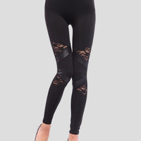 Legging Fantaisie Dentelle | Yogaova