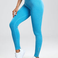 Legging Fermeture Éclair Push Up (Sans Couture) | Yogaova