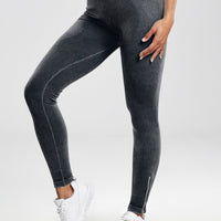 Legging Fermeture Éclair Push Up (Sans Couture) | Yogaova