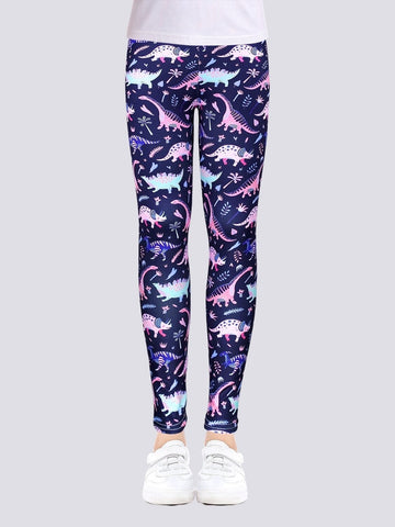 Legging Fille Dinosaure | Yogaova