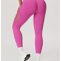 Legging Fitness Push Up Premium Ajouré Sans Couture | Yogaova