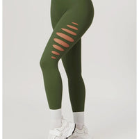 Legging Fitness Push Up Premium Ajouré Sans Couture | Yogaova
