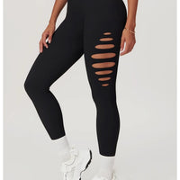 Legging Fitness Push Up Premium Ajouré Sans Couture | Yogaova