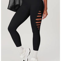 Legging Fitness Push Up Premium Ajouré Sans Couture | Yogaova