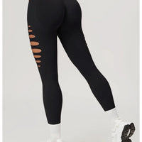 Legging Fitness Push Up Premium Ajouré Sans Couture | Yogaova