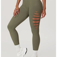 Legging Fitness Push Up Premium Ajouré Sans Couture | Yogaova