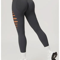 Legging Fitness Push Up Premium Ajouré Sans Couture | Yogaova