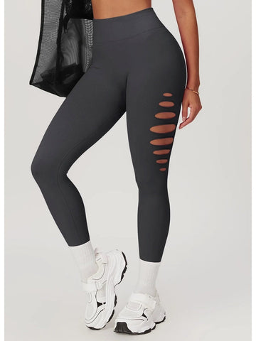 Legging Fitness Push Up Premium Ajouré Sans Couture | Yogaova