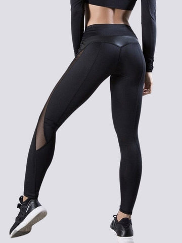 Legging Fitness Transparent Taille Haute | Yogaova