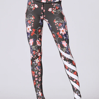 Legging Fleuri Sport | Yogaova