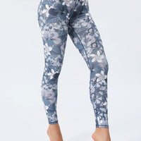 Legging Floral Taille Haute | Yogaova