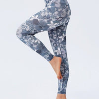Legging Floral Taille Haute | Yogaova