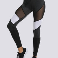 Legging Gris Chiné et Noir | Yogaova