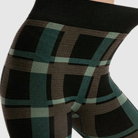 Legging Imprimé Carreaux | Yogaova