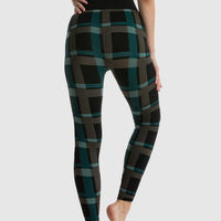 Legging Imprimé Carreaux | Yogaova