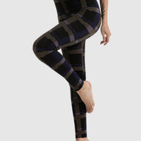 Legging Imprimé Carreaux | Yogaova